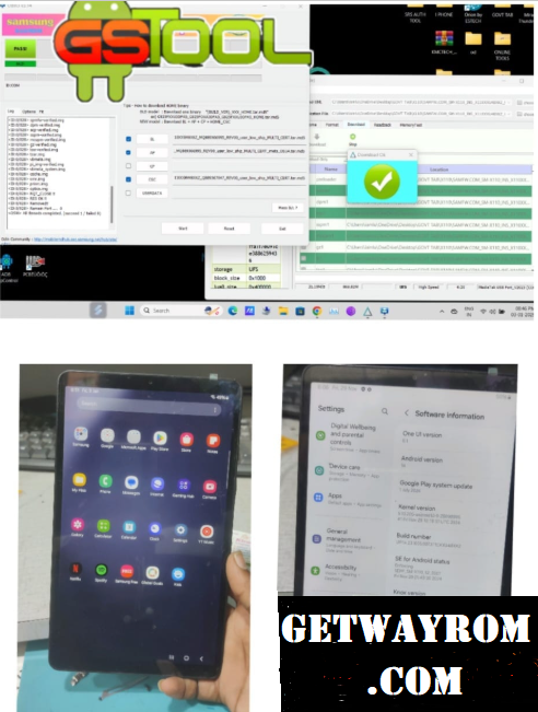 Samsung Galaxy Tab A9 (WiFi) SM-X110 INS X110XXU4BXKZ BIT-U4 & S4(Android 14) DEAD BOOT RIPER AND GOVT TO NARMAL File
