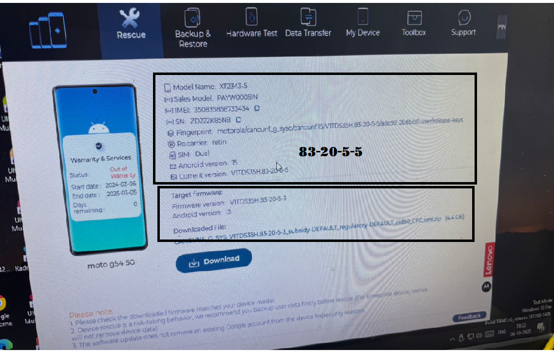 Motorola Moto G84 5G FRP FILE_BETA VERSION XT2347-2 BANGKK_G_V1TC35H.88_16_android 13,14 To 15 FRP Upgrade Fastboot File_CFC.xml