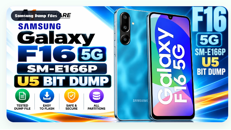 SAMSUNG_F16 5G_U5_BIT_E166PXXU5DZE2_ Android 16_FULL_DUMP_Flash64 100% Working